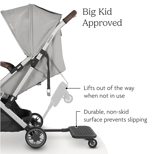 Buy now UPPAbaby Piggyback Ride-Along Board for Minu and Minu V2 / Quick Attachment for Toddlers to Stand + Stroll at indiglob india