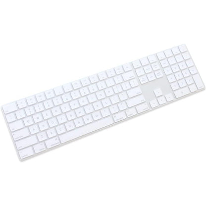 Silicone Keyboard Cover Skin for Apple Magic Keyboard with Numeric Keypad MQ052LL/A (A1843) US Layout Ultra Thin Protector Skin Accessories Transparent