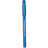 Paper Mate 9610131 FlexGrip Ultra Ballpoint Stick Pen, Blue Ink, Medium, Dozen - Blue