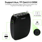 Buy now SHIDU S615 Wireless Voice Amplifier, 10W Portable Mini Amplifier with AUX Connectivity, Rechargeable for Teachers, Tour Guides, Coaches, Yoga Fitness Instructors at indiglob india