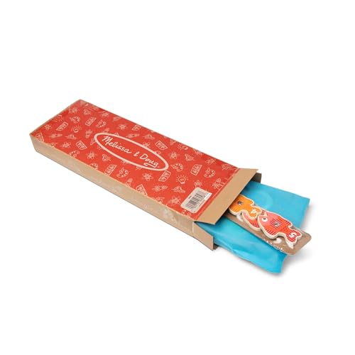 Buy now Melissa & Doug Catch & Count Wooden Fishing Game With 2 Magnetic Rods at indiglob india