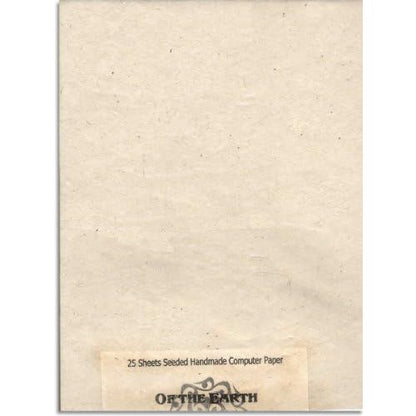 25 Seed Embedded Recycled Lotka Printer Paper