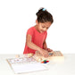 Buy now Melissa & Doug Deluxe Letters and Numbers Wooden Stamp Set ABCs 123s With Activity Book, 4-Color Stamp Pad - FSC Certified at indiglob india