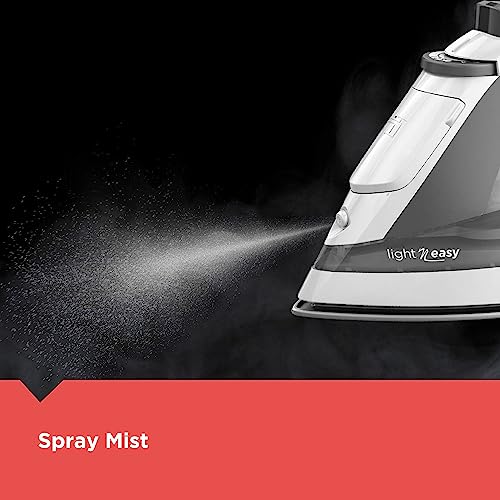 Buy now BLACK+DECKER Light ‘N Easy Compact Steam Iron, IR1020S, Stainless Steel Soleplate, Spray Mist, Anti-Drip, Auto Shutoff at indiglob india