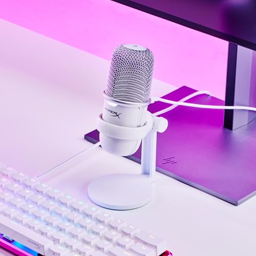 Buy now HyperX SoloCast – USB Condenser Gaming Microphone, for PC, PS4, PS5 and Mac, Tap-to-Mute Sensor, Cardioid Polar Pattern, great for Streaming, Podcasts, Twitch, YouTube, Discord,Black at indiglob india