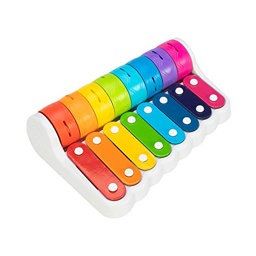 Buy now Fat Brain Toys Rock 'N Roller Piano - Musical Bells for Babies & Toddlers at indiglob india