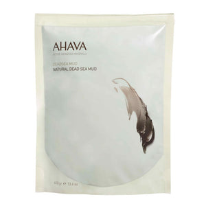 AHAVA Natural Dead Sea Mud for Body - Exclusive Black, Creamy Dead Sea Mud to Purifiy, Soften & Refine Skin, Soothes Discomfort, Enriched with Potent Minerals of Dead Sea blend Osmoter, 13.6 Oz
