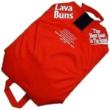 Buy now Vesture MicroCore Lava Buns Heated Seat Cushion, Fabric, Red at indiglob india