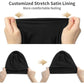 Satin Bonnet Silk Lined Sleep Cap- Adjustable Hair Cover for Women Men Frizzy Hair Night Cap Patients Care