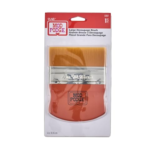 Buy now Mod Podge Brush Applicator 4-Inch, 12917 Gold Taklon, 1 Pack at indiglob india