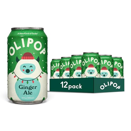 Buy now OLIPOP Prebiotic Soda Pop, SpongeBob Pineapple Paradise, Pantry Pack Packed with Prebiotics, Fiber, and Botanicals, Gluten Free, Vegan, GMO Free, 12oz Skinny Can (12-Cans) at indiglob india
