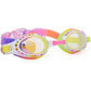 Bling 2o Girls' Swimming Goggles (Ages 3+) UV Protection Latex-Free 100% Silicone Material Anti-Fog Adjustable Nose Piece