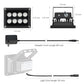 Buy now Univivi IR Illuminator 90 Degree Wide Angle 8-LEDs IR Infrared Light 850nm Infrared Illuminator for Night Vision IP67 Waterproof Outdoor for Security Cameras at indiglob india