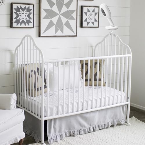 Buy now iTODOS Baby Monitor Mount Compatible with Nanit Pro Smart Baby Monitor & Flex Stand, Versatile Twist Mount Without Tools or Wall Damage,Travel Monitor Accessory -White at indiglob india