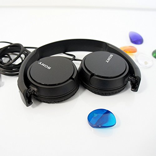 Buy now Sony ZX110 Over-Ear Dynamic Stereo Headphones (Black) at indiglob india