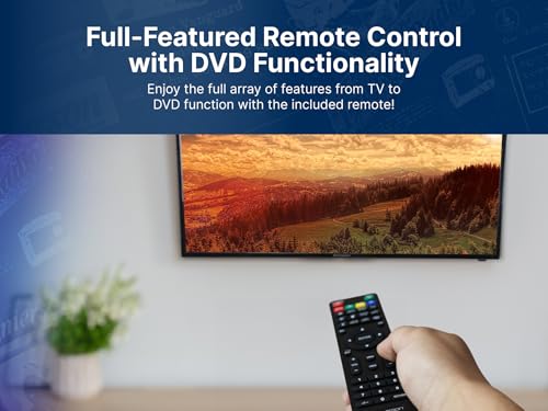 Buy now Emerson ETD-4050 40" Class LED HDTV with Built-in DVD Player, 1080p Full HD, HDMI/USB Inputs, Digital Tuner, Slim Design, Wall Mountable, Energy Efficient, and Parental Control Features at indiglob india