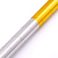blue-ther 59"/150cm Metal Appearing Cane Pocket Bo Staff Magic Wand Stage Close-up Magic Tricks (Golden-Silver)