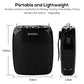 Buy now SHIDU S615 Wireless Voice Amplifier, 10W Portable Mini Amplifier with AUX Connectivity, Rechargeable for Teachers, Tour Guides, Coaches, Yoga Fitness Instructors at indiglob india