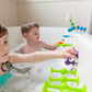 Buy now Fat Brain Toys Squigz Deluxe Set - 50-Piece Suction Construction Toys, Suction Bath Toys, Sensory Toys for Kids 3 and Up at indiglob india