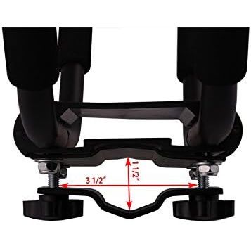 Buy now TMS Kayak Roof Racks for 2 Kayaks - Dual Universal Fit Carriers Include Two Sets of Straps for Cars, Trucks and SUVs - Easy to Mount J-Bar Style Carriers for Kayaks Canoes Paddleboards and Surfboards at indiglob india