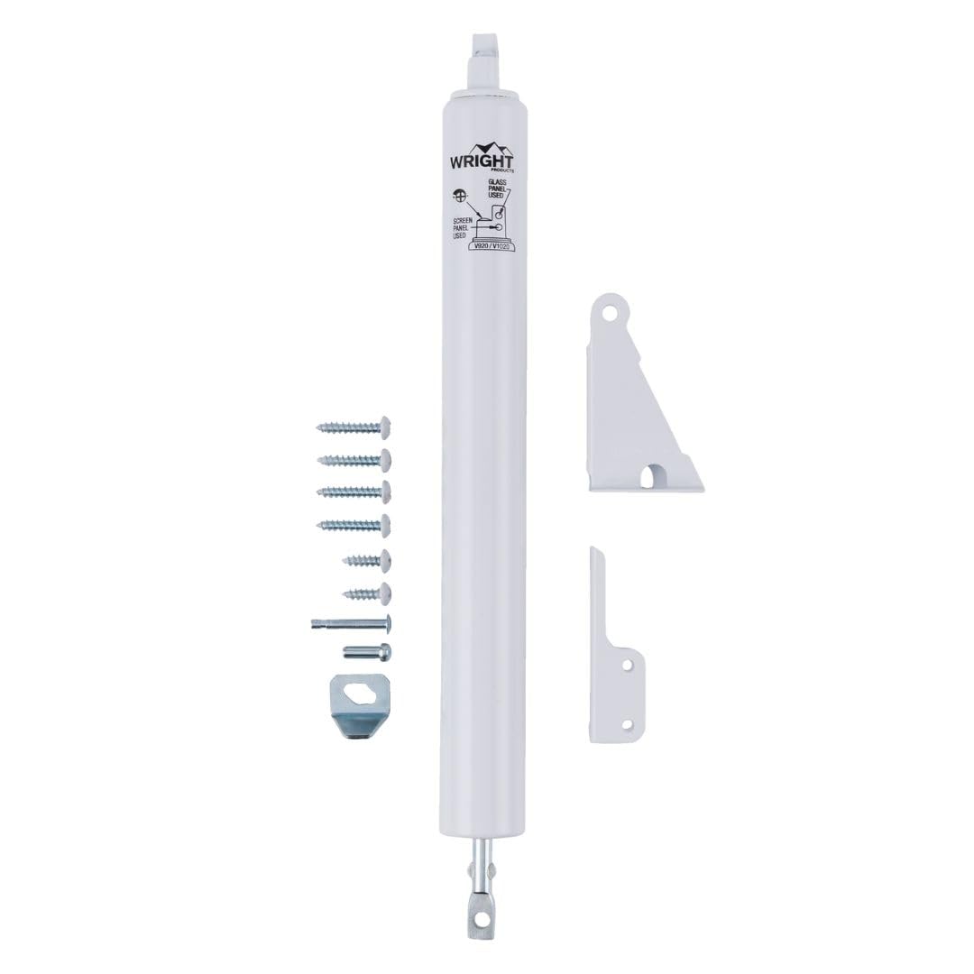 Buy now Wright Products - Standard Duty Pneumatic Screen and Storm Door Closer, White at indiglob india