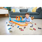 Buy now Hot Wheels Toy Car Track Set, Triple Loop Pack & 1:64 Scale Vehicle, Track-Building Components with 3 Loops, Speed Snap Tracks & Adapters at indiglob india