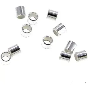 50pcs 14k Gold Filled Crimp Beads 2 x 2mm Tube 2mm / Findings/Yellow Gold