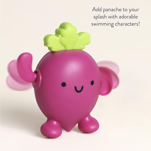 Buy now Itzy Ritzy Wind-Up Swimming Bath Toys – Set of 2 Wind-Up Floating Bath Toys - Water Playtime Set for Tub or Pool, Designed for Ages 6 Months and Up (Pickle & Beet) at indiglob india