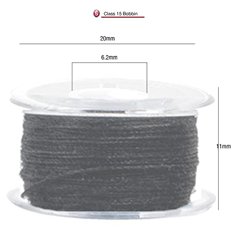 Buy now SINGER 21495 Class 15 Threaded Bobbins, Transparent, Assorted Colors, 12-Count at indiglob india