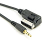 HAIN Media In AMI MDI to Stereo 3.5mm Audio Aux Adapter Cable for Car Mercedes Benz