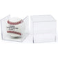BallQube Baseball Display Case, UV Protected Square Clear Baseball Cube Memorabilia Display & Storage Sports Baseball Display Box Holder