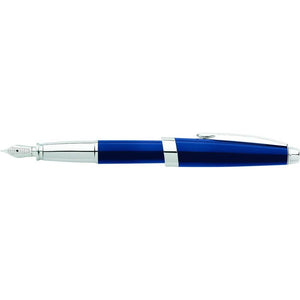 Cross Aventura Starry Blue Fountain Pen with Medium Nib (AT0156-2MS)
