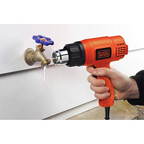 Buy now BLACK+DECKER Heat Gun for Crafts, Corded, Dual Heat Settings up to 1000 Degrees, 1350 Watt (HG1300) at indiglob india