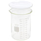 Buy now Corning Pyrex 1000-1L, 1000ml Glass Beaker with Corning Pyrex 9985-125, 125mm Watch Glass, Low Form Griffin, Double Scale (Single) at indiglob india