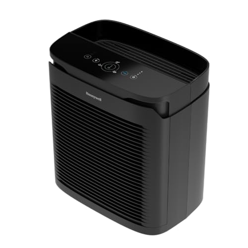 Buy now Honeywell PowerPlus HEPA Air Purifier for Home, 968 Ft?ý Rooms in 1 hour, Reduces Allergens, Dust, Pollen, Smoke, Pet Dander, Odors, Black, HPA3100 at indiglob india