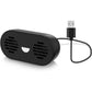USB Mini Speaker Computer Speaker Powered Stereo Multimedia Speaker for Notebook Laptop PC(Black)
