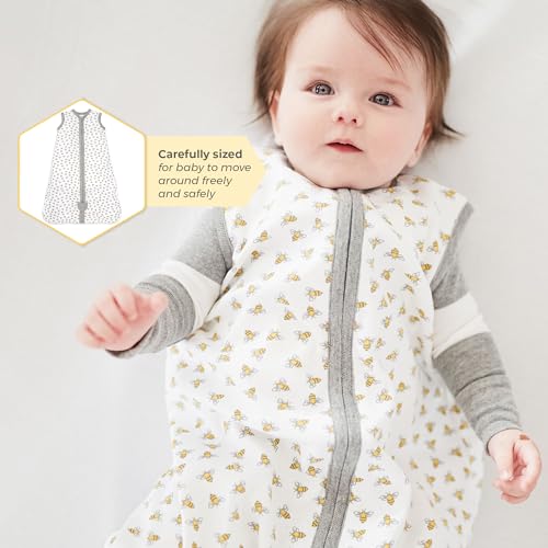 Buy now Burt's Bees Baby unisex-baby Beekeeper Wearable Blanket, 100% Organic Cotton, Swaddle Bag at indiglob india
