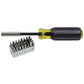 Buy now Klein Tools 32510 Magnetic Multibit Screwdriver with Sturdy Torx, Hex, Spanner, Tri-Wing, Torq and Nut Tamperproof Bits and Storage Block at indiglob india