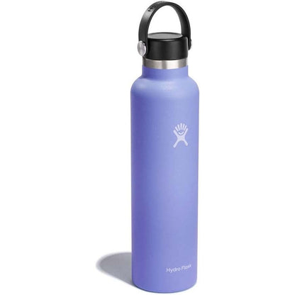 Hydro Flask Water Bottle - Insulated Stainless Steel - Non Spill, Leakproof in 24 Oz White