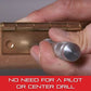Buy now Starrett Steel Automatic Center Punch with Adjustable Stroke - 5" Length, 9/16" Punch Diameter, Lightweight, Knurled Steel Handle - 18A at indiglob india