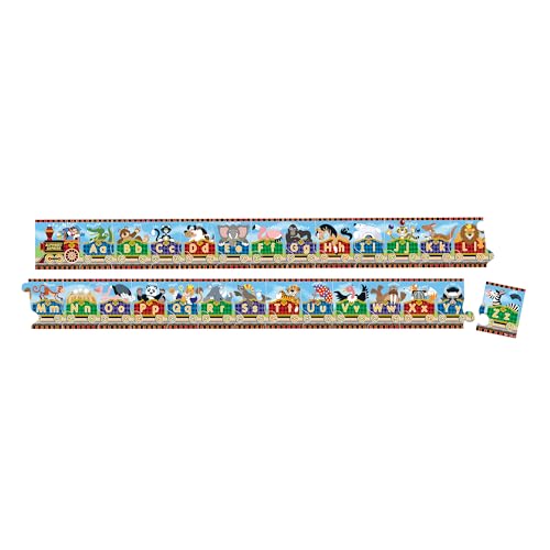 Buy now Melissa & Doug Alphabet Express Jumbo Jigsaw Floor Puzzle (27 pcs, 10 feet Long) - FSC Certified at indiglob india