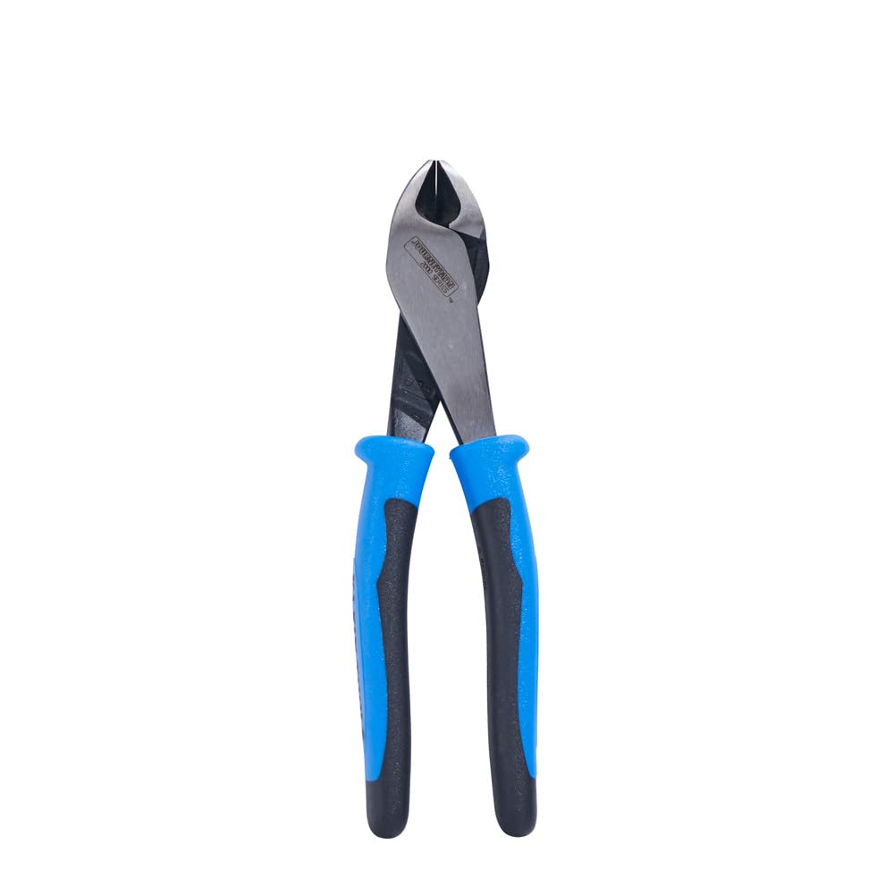 Buy now Klein Tools J2000-48 Pliers, Made in USA, Diagonal Cutting Pliers with Angled Head, Heavy-Duty to Cut ACSR, Screws, Nails, and most Hardened Wire, 8-Inch at indiglob india