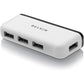 Belkin Travel 4-Port USB 2.0 Hub with Built-In Cable Management (White)