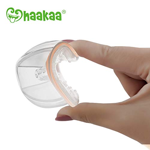Buy now haakaa Breast Milk Collector Breast Shells Breast Milk Catcher Milk Savers Nipple Shells for Breastfeeding, Reusable & Easy to be Placed Under Bras, 2 Pack at indiglob india