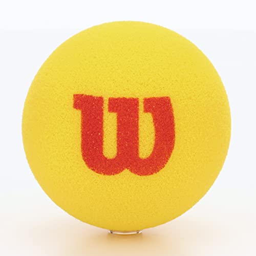 Buy now Wilson Starter Foam Tennis Balls, Yellow/Red at indiglob india