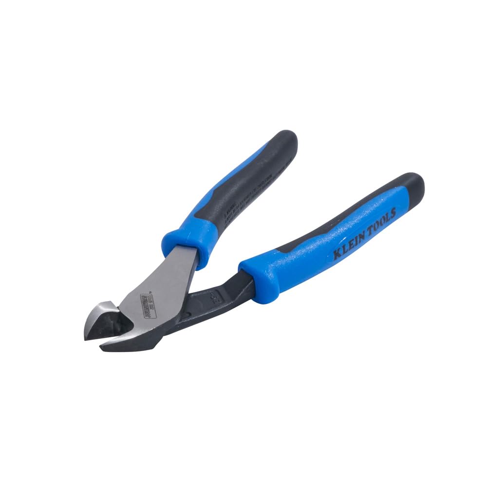 Buy now Klein Tools J2000-48 Pliers, Made in USA, Diagonal Cutting Pliers with Angled Head, Heavy-Duty to Cut ACSR, Screws, Nails, and most Hardened Wire, 8-Inch at indiglob india