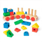 Buy now Melissa & Doug Stacking Train - Classic Wooden Toddler Toy (18 pcs) at indiglob india