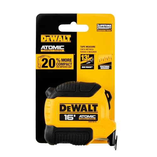 Buy now DEWALT Atomic Compact Series 16 ft. Tape Measure (DWHT38116S) at indiglob india