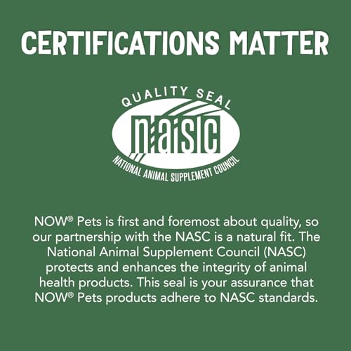 Buy now NOW Pet Health, Joint Support Supplement, Formulated for Cats & Dogs, NASC Certified, 90 Chewable Tablets at indiglob india