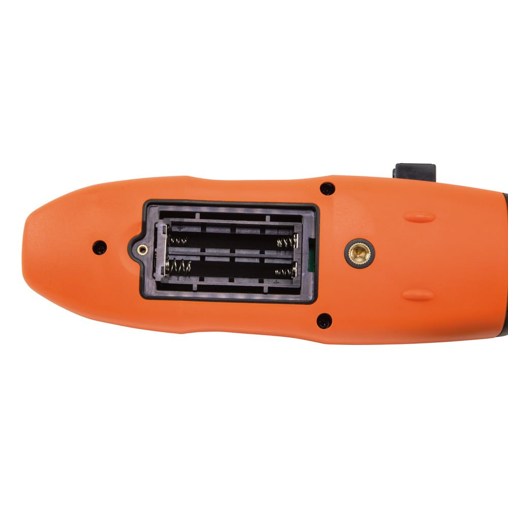 Buy now Klein Tools ET120 Gas Leak Detector, Combustible Gas Leak Tester with 18-Inch Gooseneck Has Range 50-10,000 ppm, Includes Pouch, Batteries at indiglob india